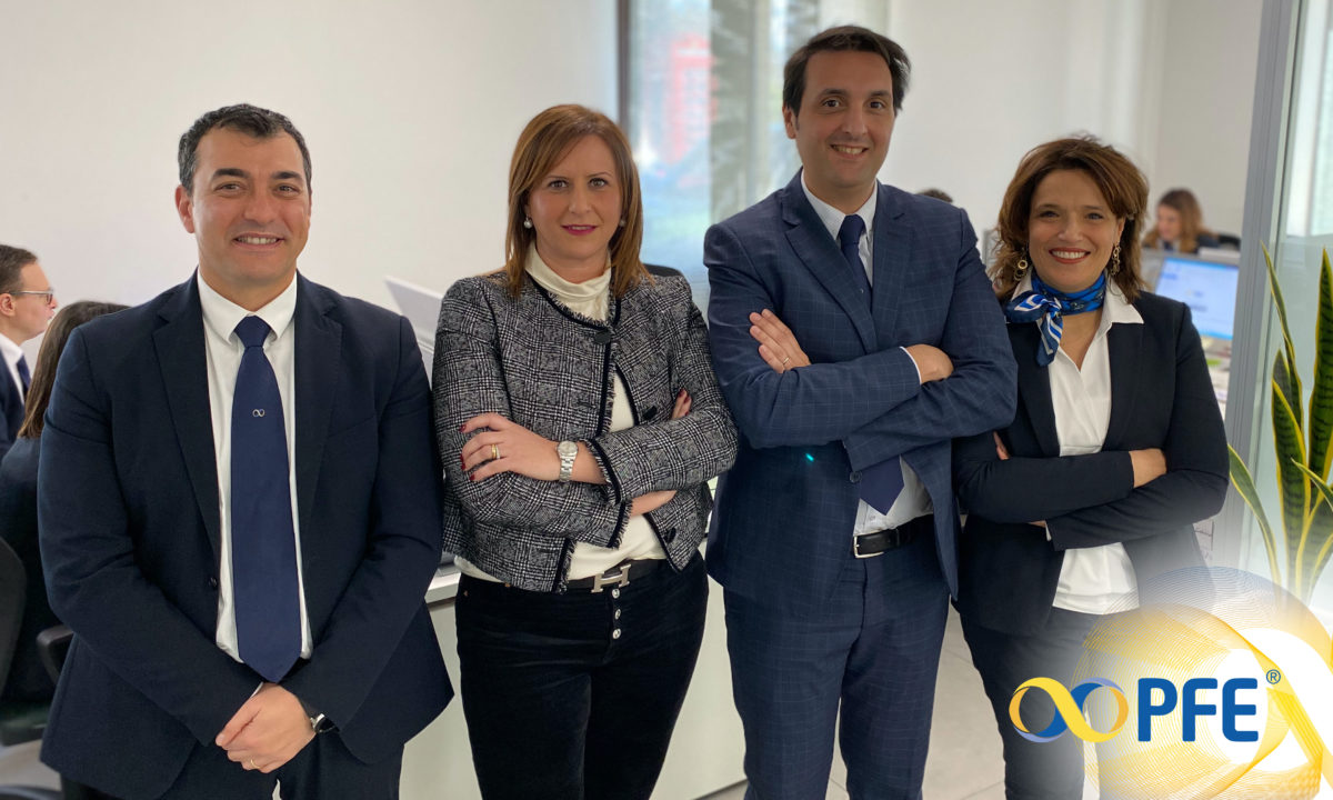 Alla scoperta di PFE: Maria Costa a capo della Direzione Centrale Risorse Umane insieme al suo Team composto da Giuseppe Pilato, Giacomo Casalicchio e Sabrina Ravalli