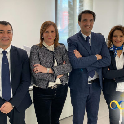 Alla scoperta di PFE: Maria Costa a capo della Direzione Centrale Risorse Umane insieme al suo Team composto da Giuseppe Pilato, Giacomo Casalicchio e Sabrina Ravalli
