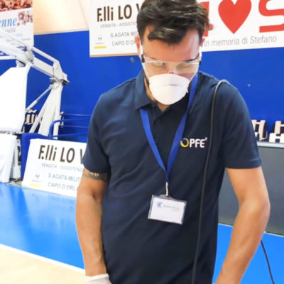 Cleaning e manutenzione degli impianti sportivi