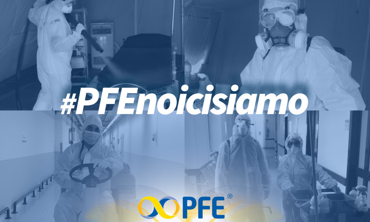 #PFEnoicisiamo: in prima linea per fronteggiare la diffusione del coronavirus