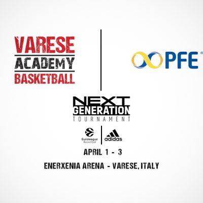 PFE per lo Sport: partnership con Varese Academy Basketball per l’Adidas Next Generation 2022