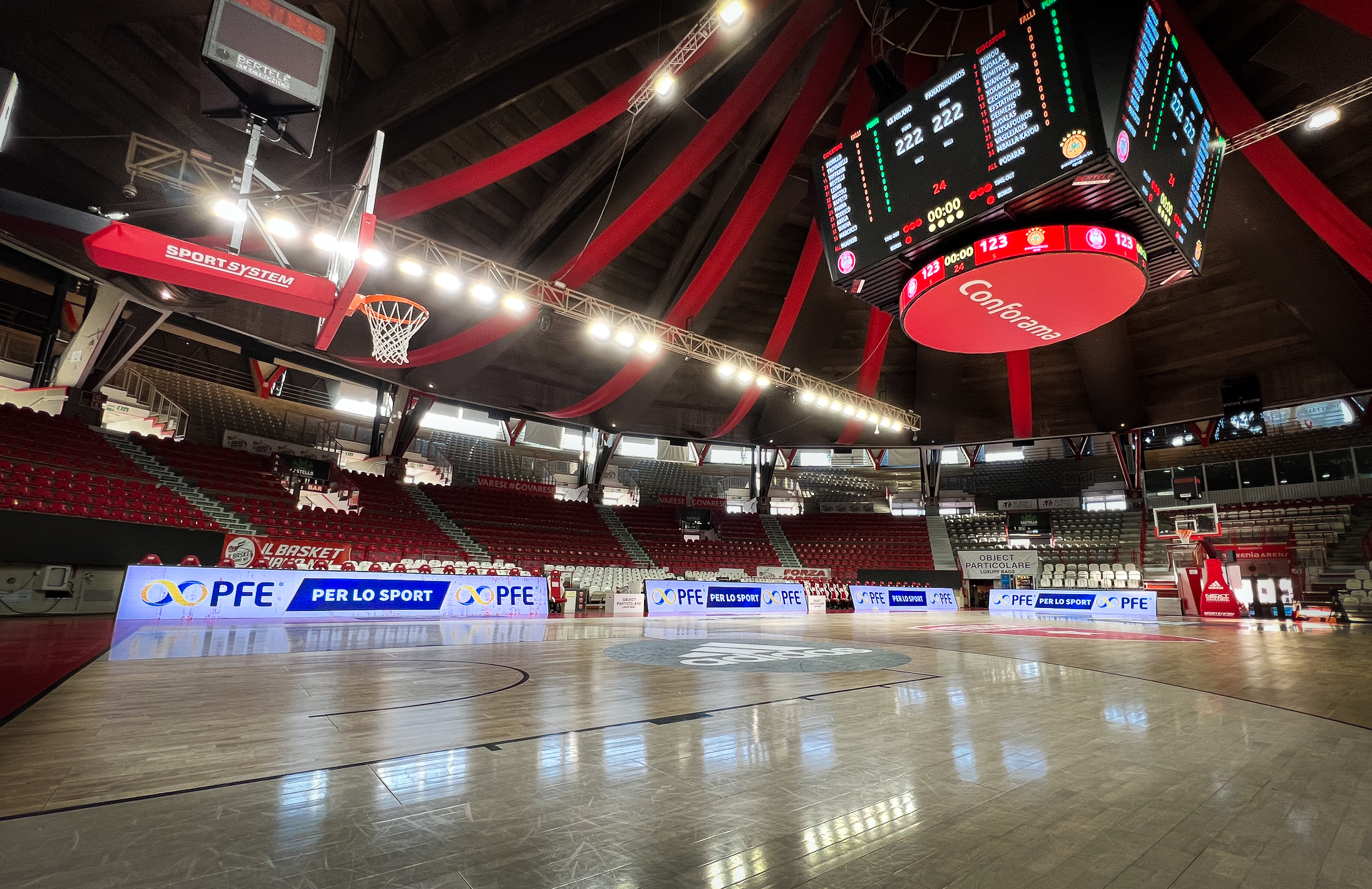 PFE per lo Sport: presenti a Varese per l’ “Adidas Next Generation Tournament”
