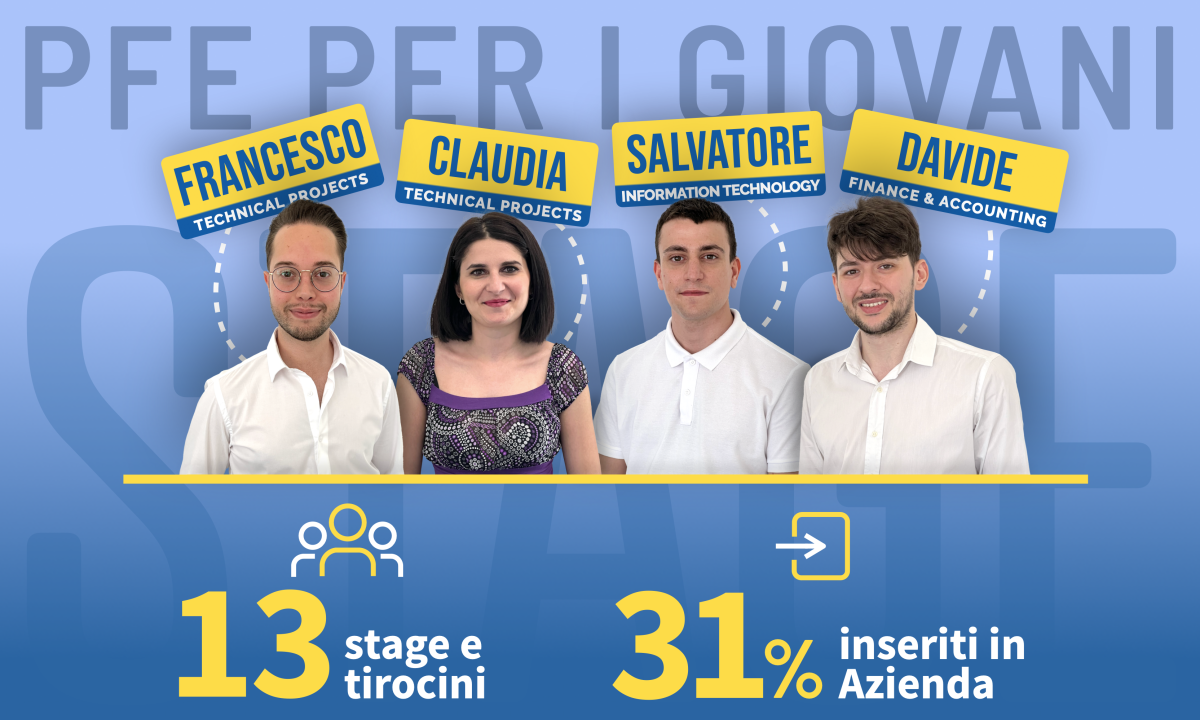 PFE in prima linea per l’inserimento dei giovani nel mondo del lavoro